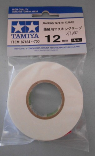 Nastro Adesivo Per Curve  12 mm 87184 tamiya